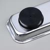 Stainless Steel Magnetic Trays Circular Rectangular Magnetic Parts Bowl Bolts Nuts Screw Storage Tray Metal Tool Holder Plate