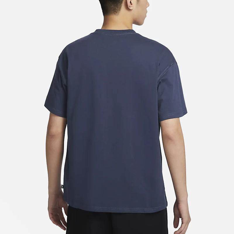 New Nike T Shirts Men's Dark Navy Blue DX9461-410