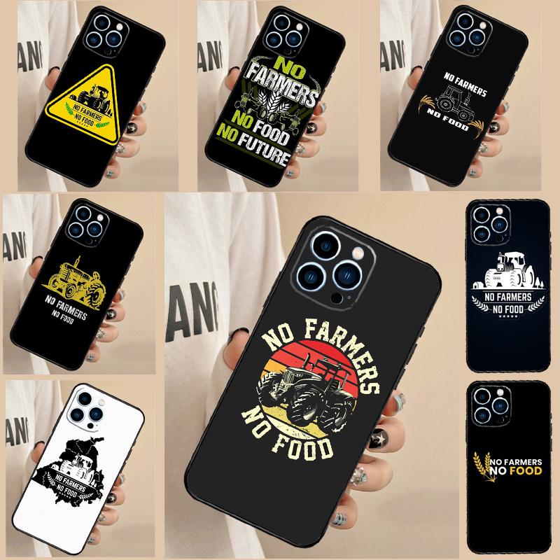 No Farmers No Food Case For OnePlus 15 13 12 11 10 9 13T 13R 12R 10R 10T 8T Nord 5 CE 4 3 2 Lite N20 N30 Cover