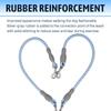 Detachable Two Dog Leash - No Tangle 360° Swivel Double Leash for Walking Two Dogs Double Dog Leash for Medium & Small Dogs