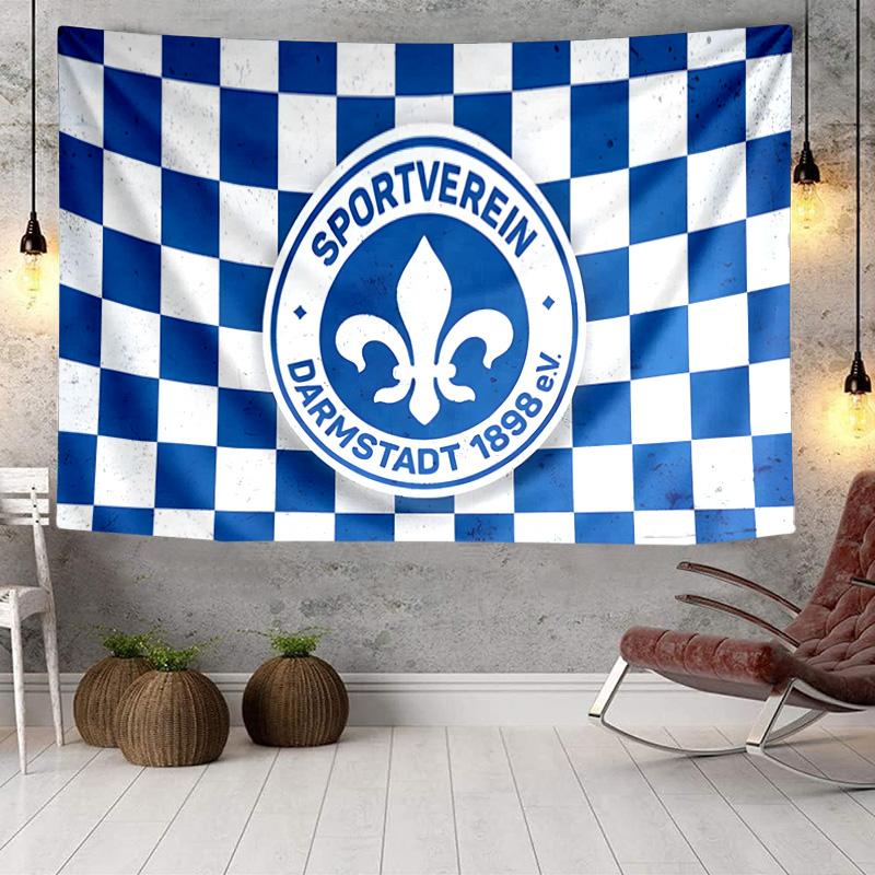Sport Darmstadt  Tapestry, Unique Design Tapestry, Wall Decor for Bedroom,Livingroom, Playroom,Heartwarming Fan Holiday Gifts