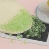 Perforated Transparent Round Acrylic Beads: Solid Color Crystal Resin Beads for DIY Beading Projects