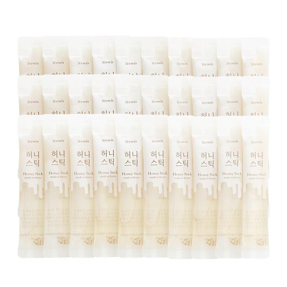 Tiwiz Daily Honey Stick Economy Type Domestic Honey Sticks 30 pcs 10g