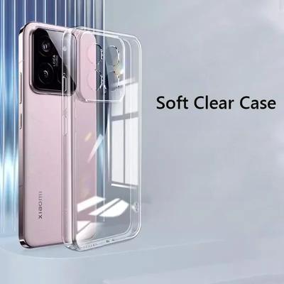 For XiaoMi 14T Simple Slim Soft TPU Transaprent Clear Phone Case On For Xiaomi 14 Pro Xiaomi14 Pro 5G Xiomi 14t Pro XIAOMI Mi 14 Ultra Cover