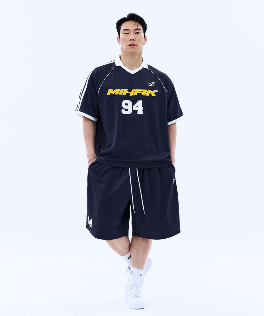 Mihag 94 Football Jersey T-Shirt (Navy)