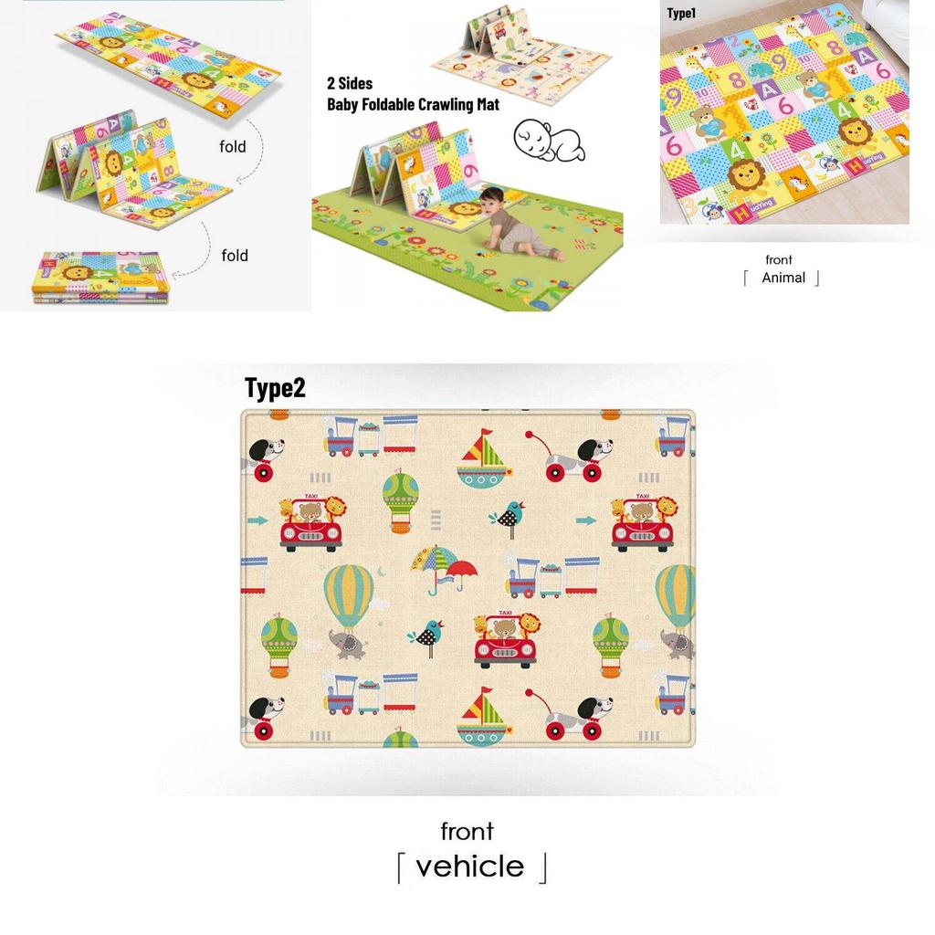 Foldable Baby Crawling Mat Soft Comfortable Ldpe Foam Game Mat