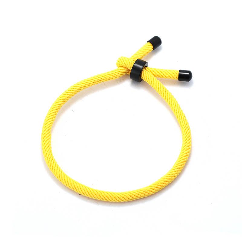New Minimalist Lucky Red Thread Bracelet Unisex Stainless Steel Adjustable Cord Braclet Valentine Day Braslet Gift For Lovers