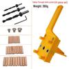 Wood Board Drilling Locator Tool for Dowel Jointing