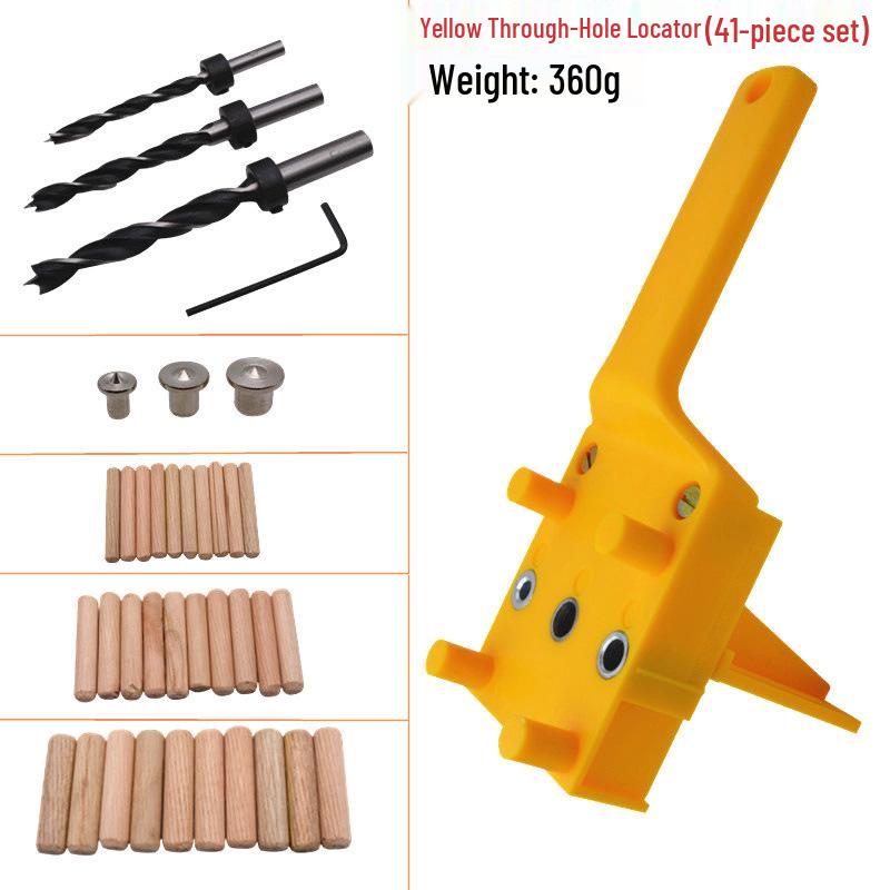 Wood Board Drilling Locator Tool for Dowel Jointing