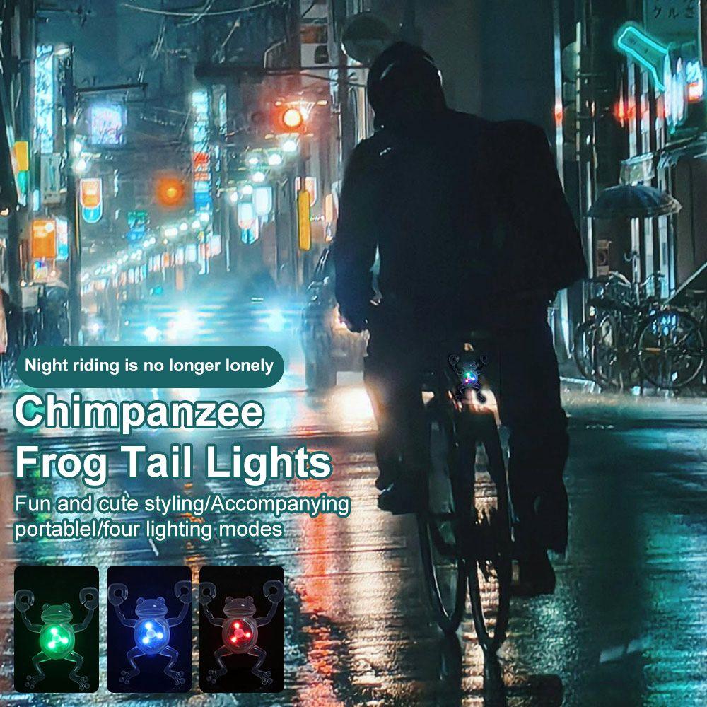 Multiple Modes Bicycle Rear Taillight IPX6 Waterproof Night Riding Warning Lamp  Mountain Bike
