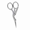 1Pc Stainless Steel Embroidery Sewing Tools Crane Shape Shears   Stitch Scissors Gold