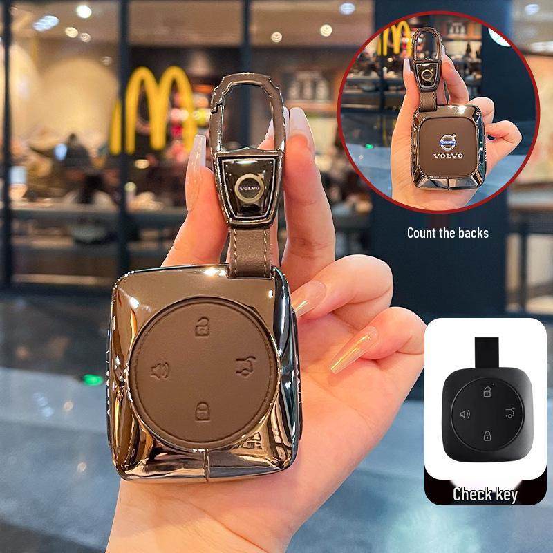 Högkvalitativ metallnyckelskydd för 2026 Volvo XC70/ES90/EX90