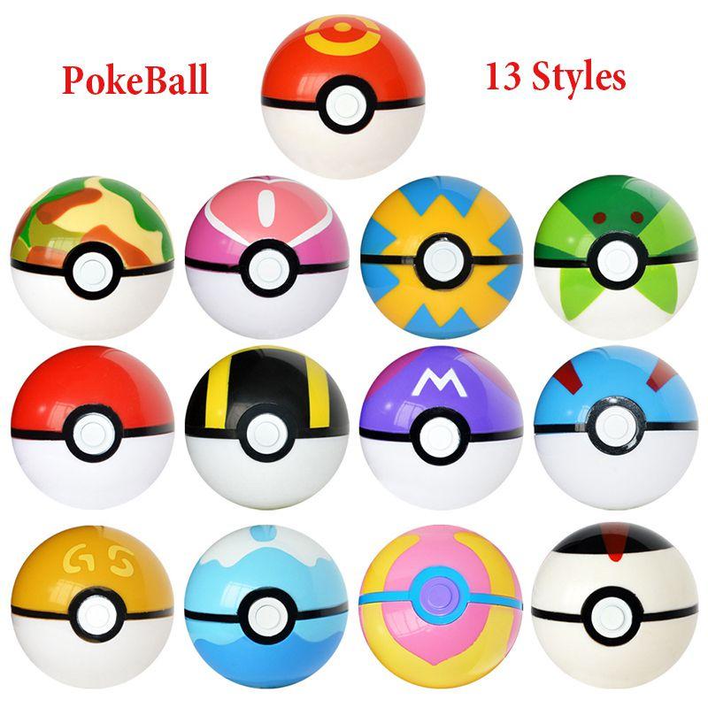 Premium Quality Pokmon Go Pokeball Pop-up 7cm Plastic Ball Toy For Endless Fun