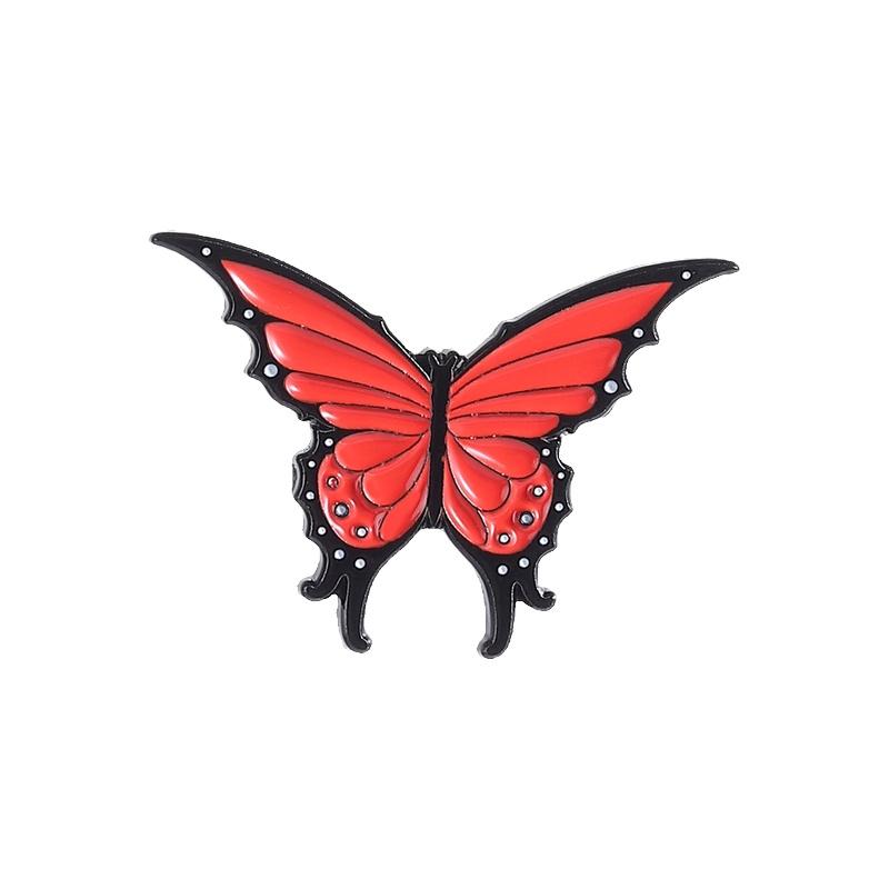 Starry Night Butterfly Enamel Pins Cartoon Insects Animal Brooches Lapel Backpack Badge Fashion Jewelry Gifts for Friends