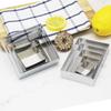 5Pcs/Set Stainless Steel Cookie Cutter Rectangle Dough Mold Bake Tools Biscuit Mold  Pastry