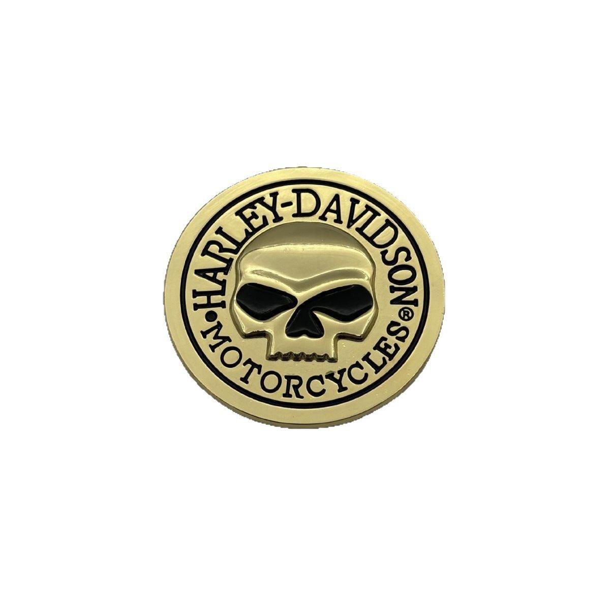 

Skull & Devil Metal Emblem: Car and Motorcycle Decorative Sticker