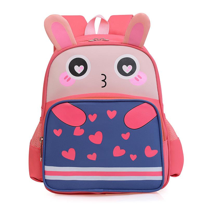

Adorable Unisex Canvas Backpack With Vibrant Animal Prints For School And Play