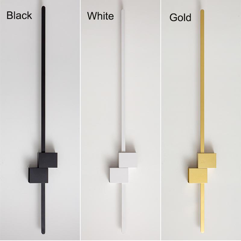 Modern Minimalist LED Indoor Wall Lamp Line Lamp Long Strip Wall Light TV Background Wall Bedroom Living Room Aisle Hallway Lamp