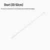 Telescopic No-Punch Hanging Clothes and Shower Curtain Rod