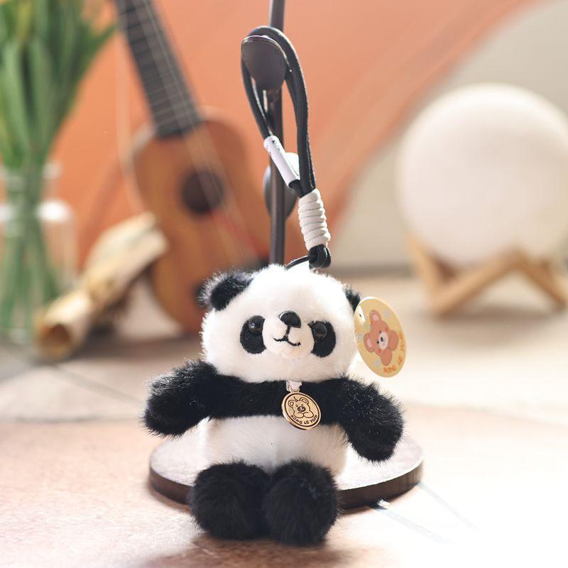 Raccoon Plush Toy Keychain With Soft Cotton Filling For Kids And Adults