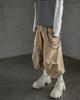 Loeolingladeu 26 Parachute Bermuda Pants Beige