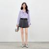 Elegant Ruffled V-neck Top