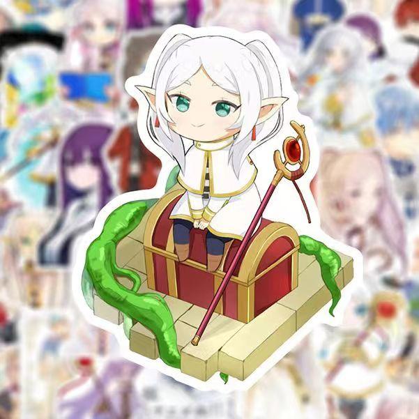 Frieren bei der Beerdigung bunte Aufkleber, 50 Stück (nicht wiederholt), wasserdicht und sonnencreme.