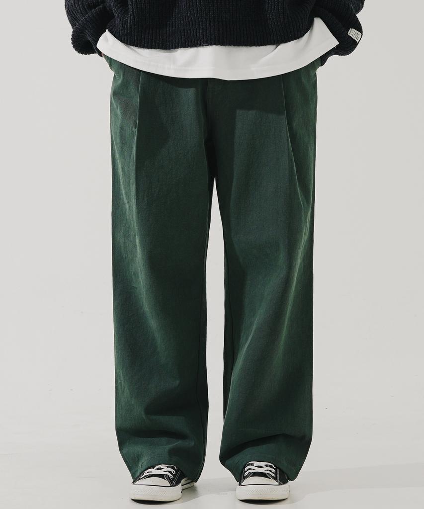 WV PROJECT Flipside Cotton Pants Green Jnlp7634
