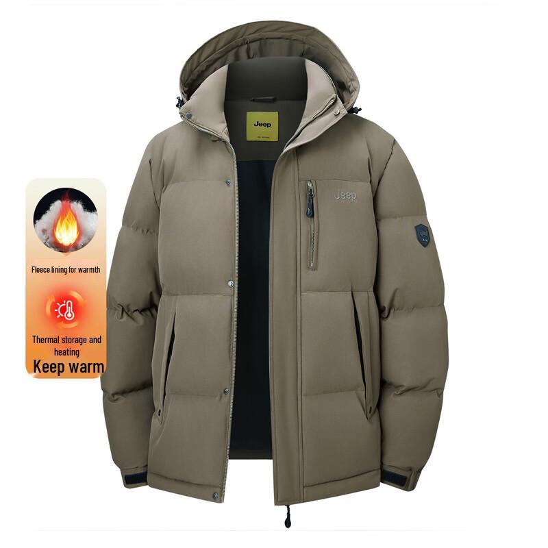 

JEEP Men s Hooded Winter Padded Jacket XL