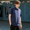 FILA FUSION Men's Knit Short Sleeve Polo Shirt