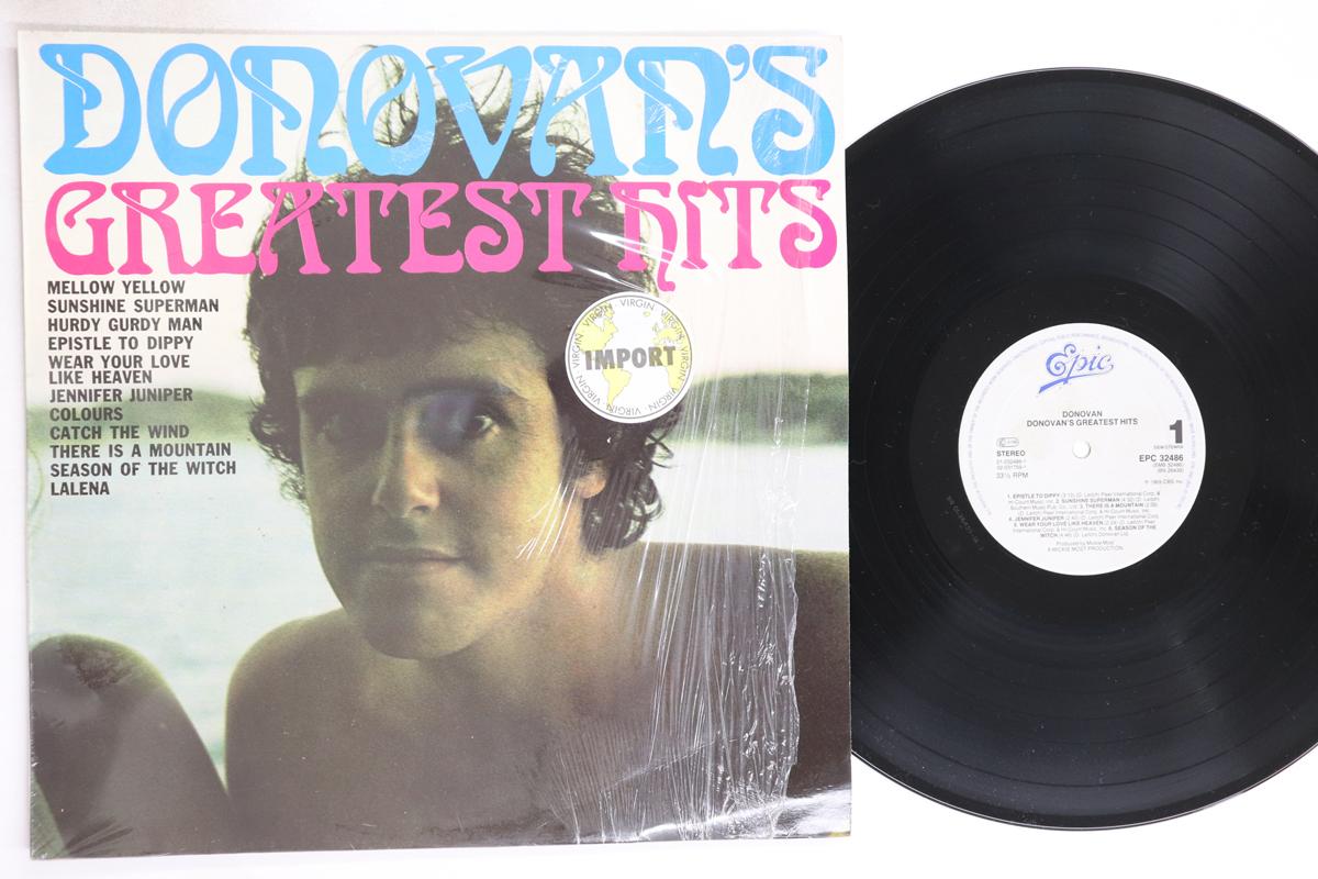 

LP Record DONOVAN - Greatest Hits EPC32486 EPIC Europe Rock Used