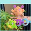 Adorable Plush Monster Keychain With Big Eyes Soft And Cuddly Miniature Doll For Kids