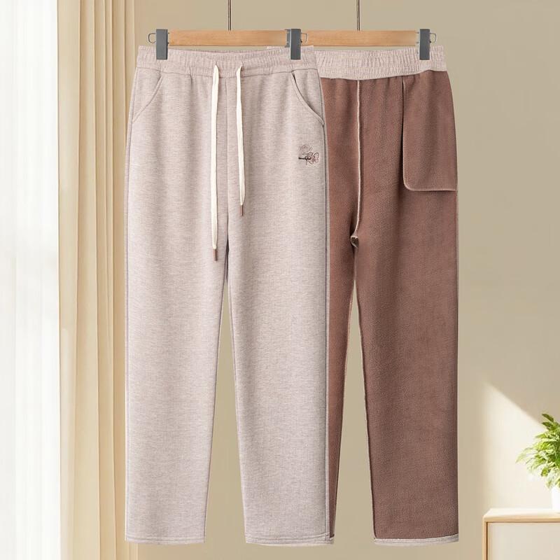 Women's Thermal Plus Velvet Straight-Leg Pants