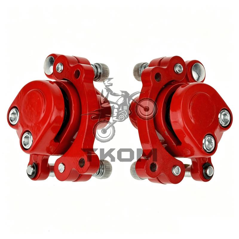 1PCS Universal Disc Brake Caliper with Pads For 43cc 47cc 49cc Mini Motorcycle Kids ATV Quad Dirt Pocket Bike Scooter Parts