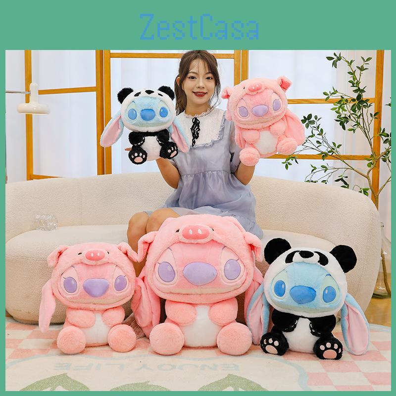 Plush Animal Toy Panda Stuffed Animal With Soft Short Plush For Kids And Collectors