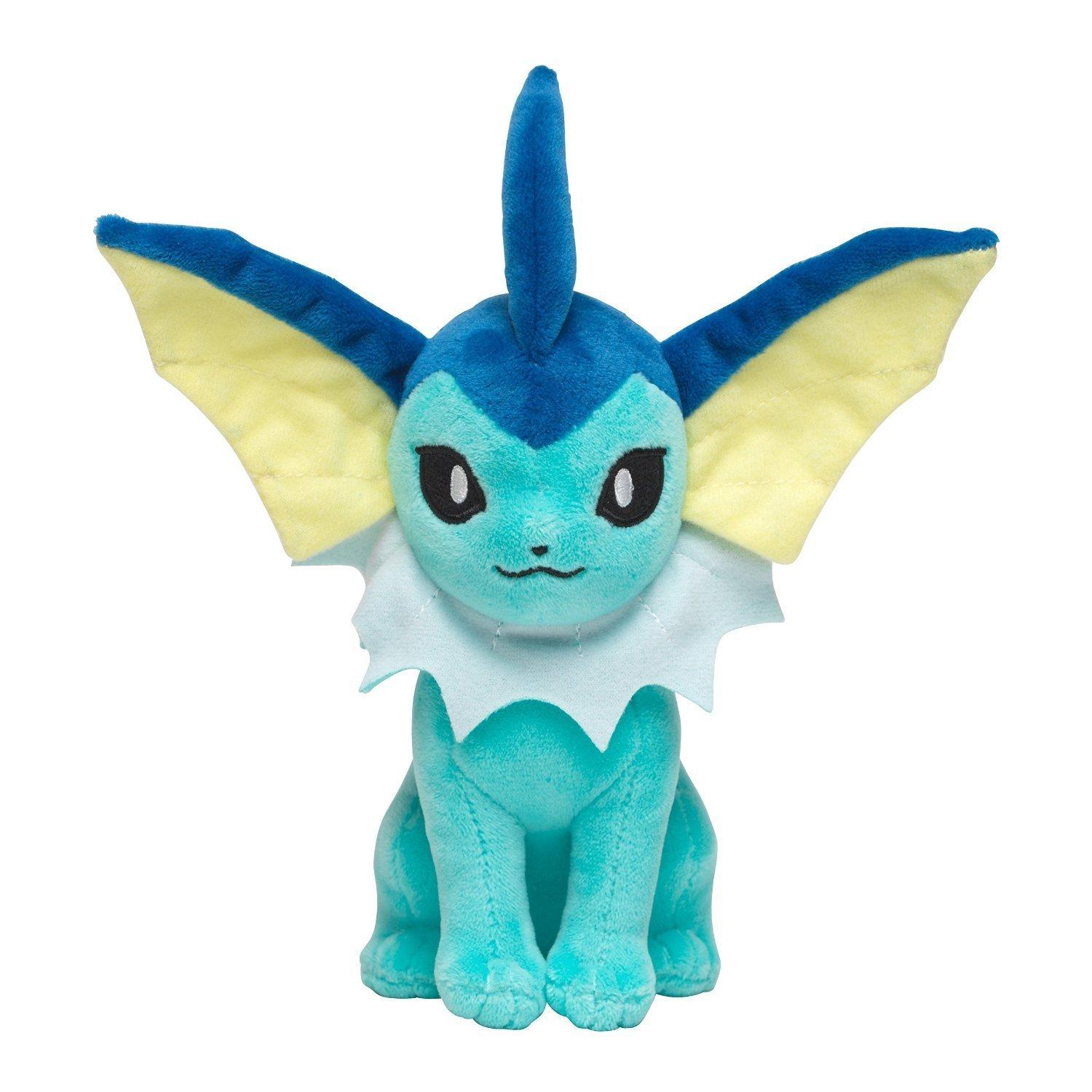 Pokemon Center Original Plush Vaporeon OA 21 x 21 x 22 cm x W x (H D)