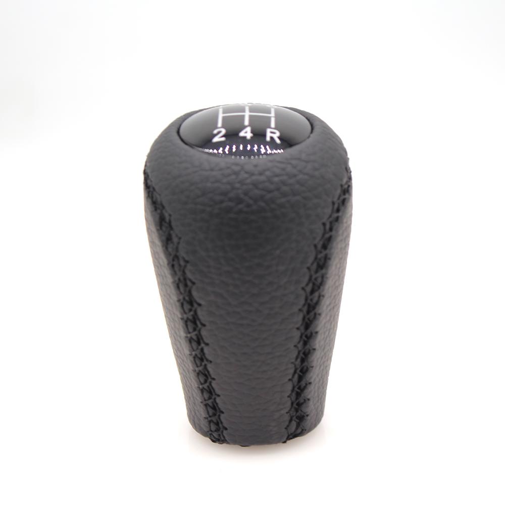 Leather Gear Shift Knob 10MM for MAZDA 3 BK BL 5 CR CW 6 II GH CX-7 ER MX-5 NC III 23 MT 5/6-Speed Lever Ball Car Accessories