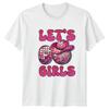 Lets Go Girls Disco Ball Cowboy Hat Western TShirt