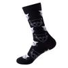 Mens Cotton Cartoon Animal Socks Mid-Calf Casual Trendy Youth Wear