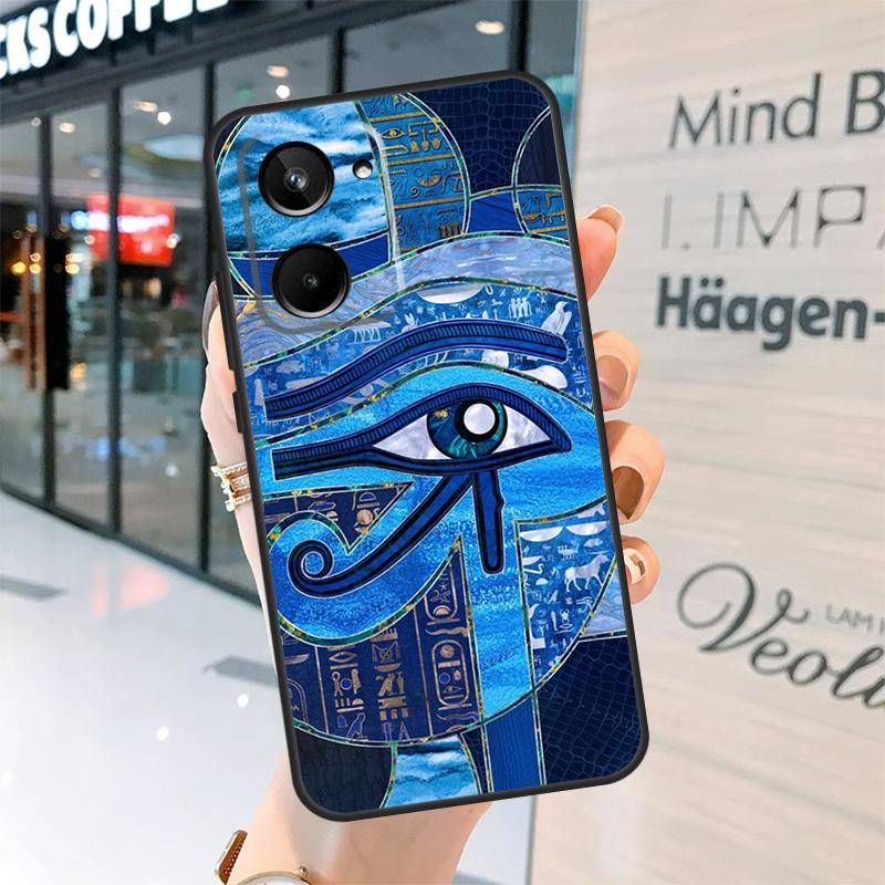 Egyptian Eye of Horus Art Case For Realme 15 Pro 12 11 13 14 Pro Plus GT6 GT7 C55 C51 C53 C25 C63 C61 C65 C67 C71 C75