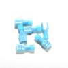 50Pcs Blue Fully Insulated Nylon Female Spade Crimp Connector Terminals 16-14Awg