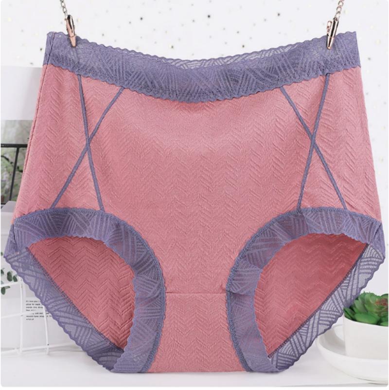 High Waist for size Women's Panties Briefs for Large Size Underpants Solid Color Girl's underwear 1XL 2XL 3XL 4XL 5XL 6XL lace panties
