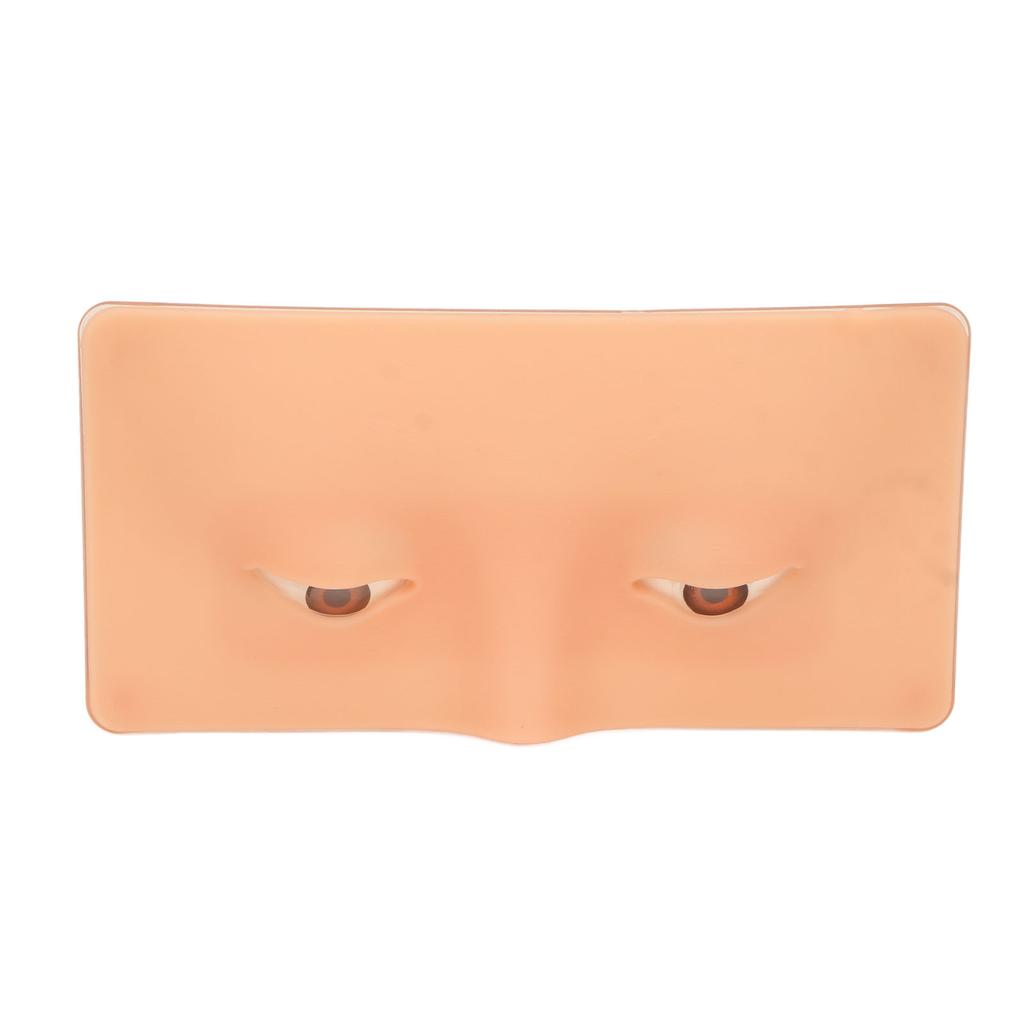 3D Make-up Übungsgesicht Professionelles Silikon-Gesicht Augen-Make-up Übungsbrett für Anfänger und Make-up-Künstler