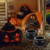 6pcs Mini Cauldron Kettles, Halloween Black Cauldrons, Novelty Kettles, Witches Cauldron, Party Favors - (non-food contact)