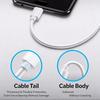 Power Charging Extension Cable MicroUSB And Type C Connectors For Monitoring Equipment And Mobile Phones