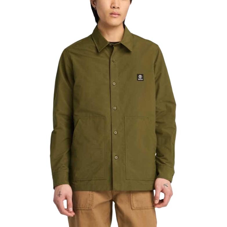Timberland Shirts Men's Khaki Lapel Moderate TB0A5M3J3021