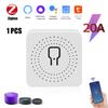 WIFI/ZigBee Smart Mini Smart Light Switch 2 Way Control Breaker Relay 16A Smart Life APP Voice Control For Tuya Alexa Google