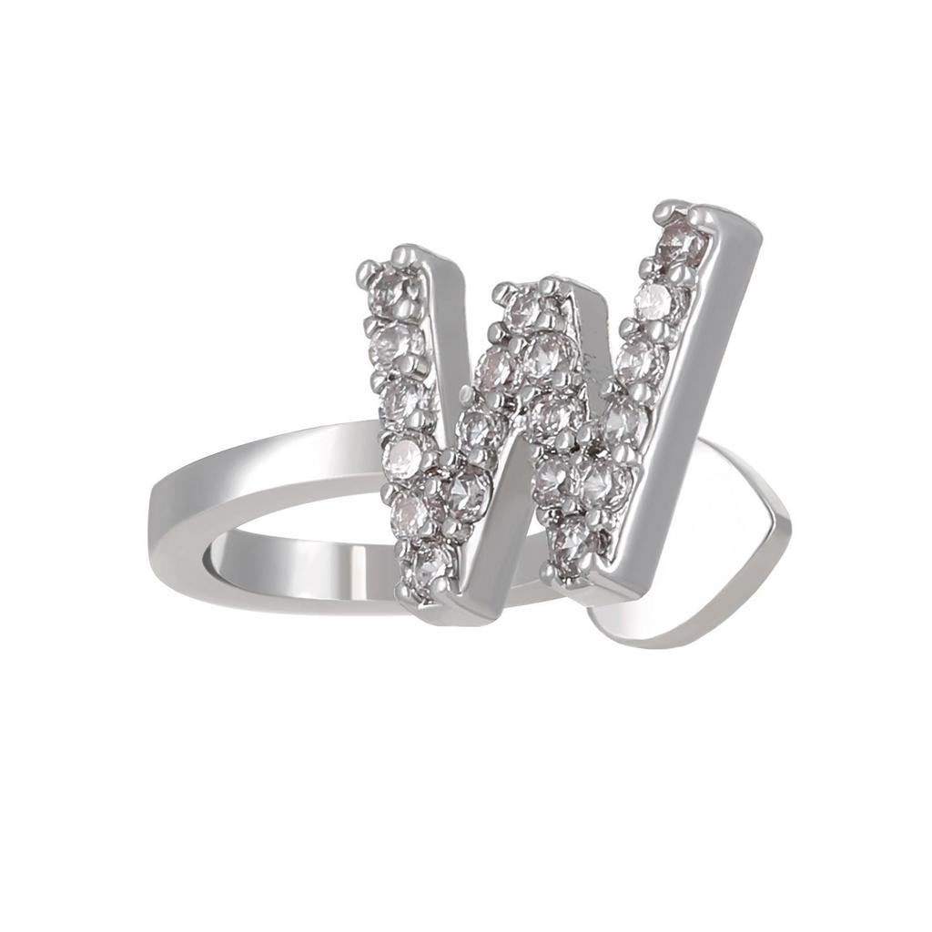 Advanced Temperament 26 English Letter Ear Clip Simple U No Ear Hole Earrings For Women