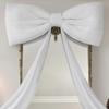 Giant Bow Decoration 20 x 70 Inch Big Velvet Bow for