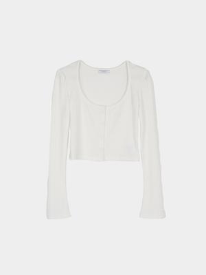 Loofun Pico Halter Cardigan / Pico Halter Cardigan [White]